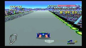 SNES capture card test, F-ZERO game play