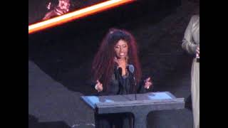 CHAKA KHAN  (w/ RUFUS) Complete 2023 Rock and Roll Hall Of Fame Induction Speech