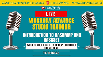 LIVE | Introduction to Hashmap & HashSet in Inbound Studio | Workday Advance Studio Training