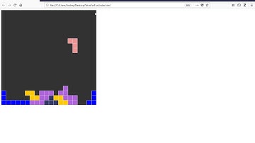 Programming a Tetris Game with JavaScript and P5.js
