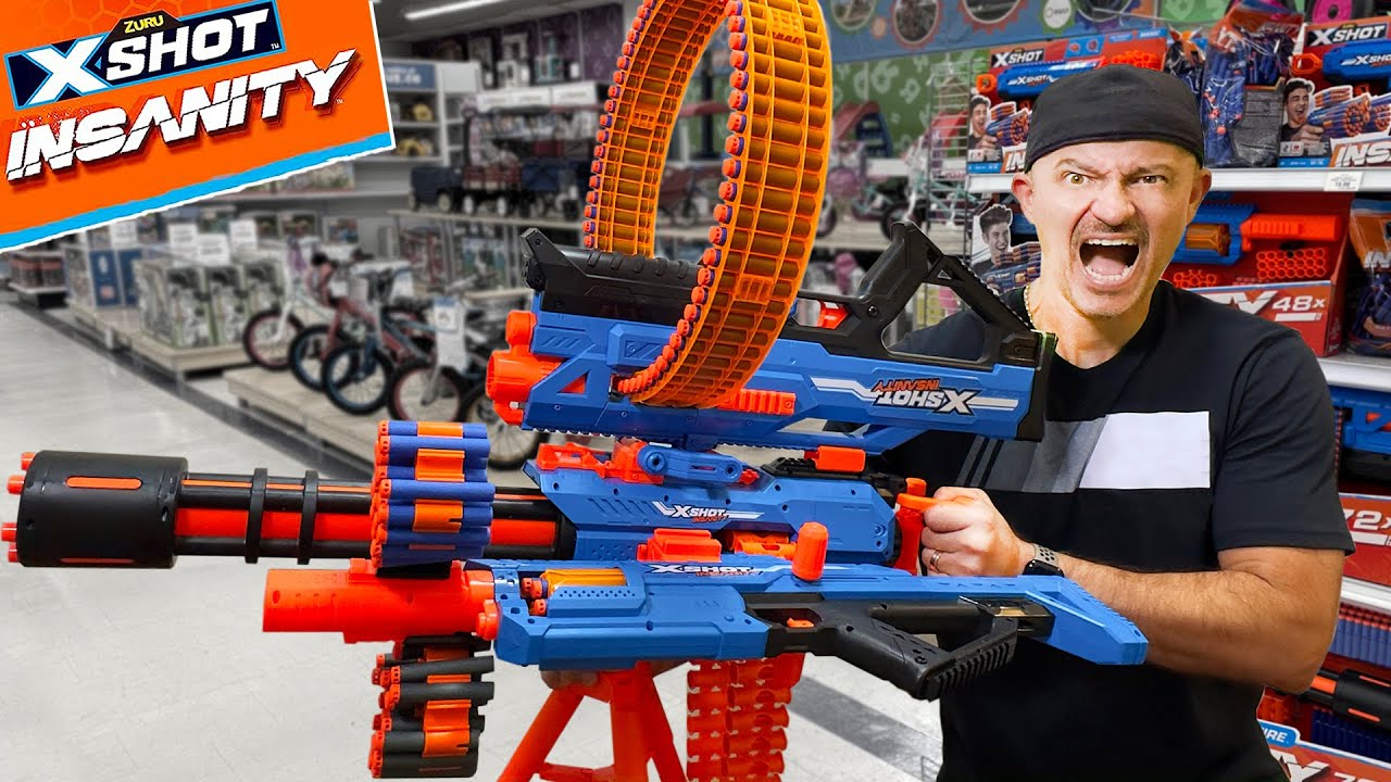 XSHOT INSANITY at TOYS R US! 