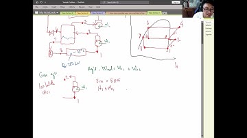 Refrigeration Flash Tank with Intercooler Solved Problem