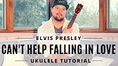 Can T Help Falling In Love Elvis Presley Twenty One Pilots Ukulele Tutorial Youtube