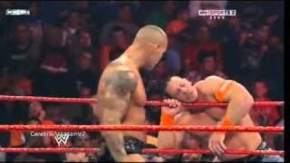 John Cena vs Randy Orton vs Sheamus vs Edge WWE Fatal 4 Way 2010 Highlights