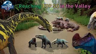 Our W Gang Reaches Top 50 In The Valley   Pvp Battles  Jurassic World A Gameplay 703