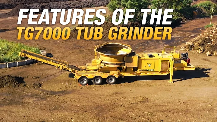 Features and benefits of the TG7000 tub grinder from Vermeer