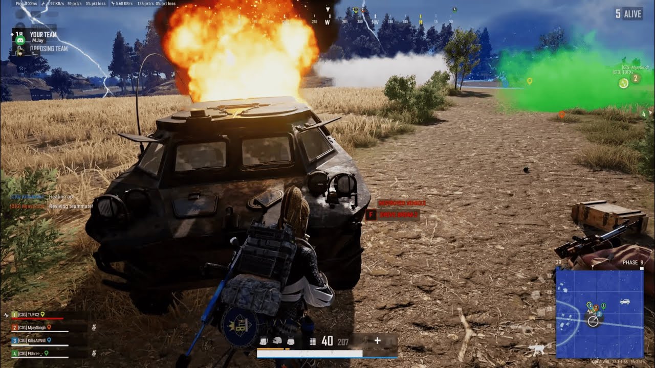 Squad Synergy + Smart Rotations = Chicken Dinner! | PUBG Highlights & Funny Moments 