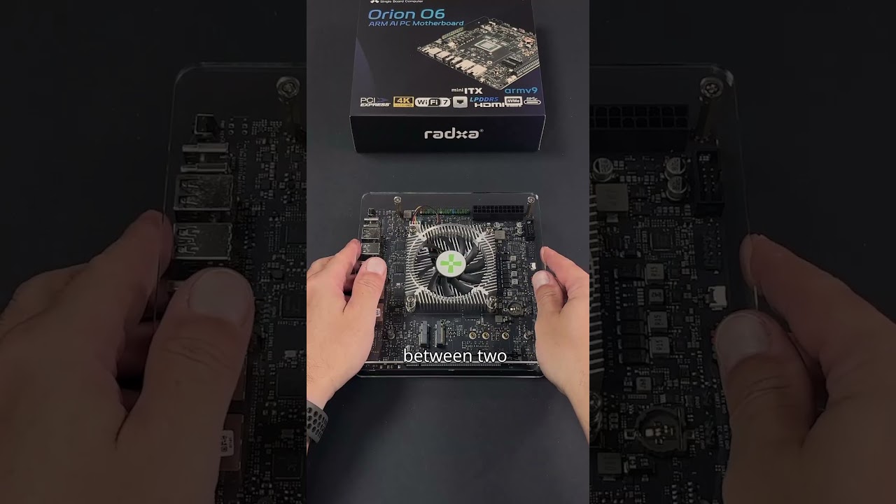 Unboxing the Radxa Orion O6. The world's first open-source ARM V9