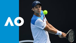 Hubert Hurkacz vs. Dennis Novak - Match Highlights (1R) | Australian Open 2020