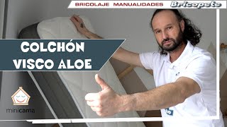 COLCHON VISCO ALOE para CAMA TATAMI de minicama