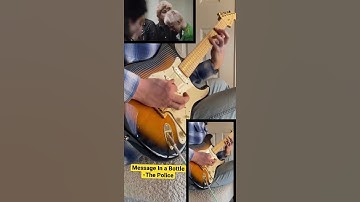 Thumbnail of Message In A Bottle | The Police | #shorts #guitarcover
