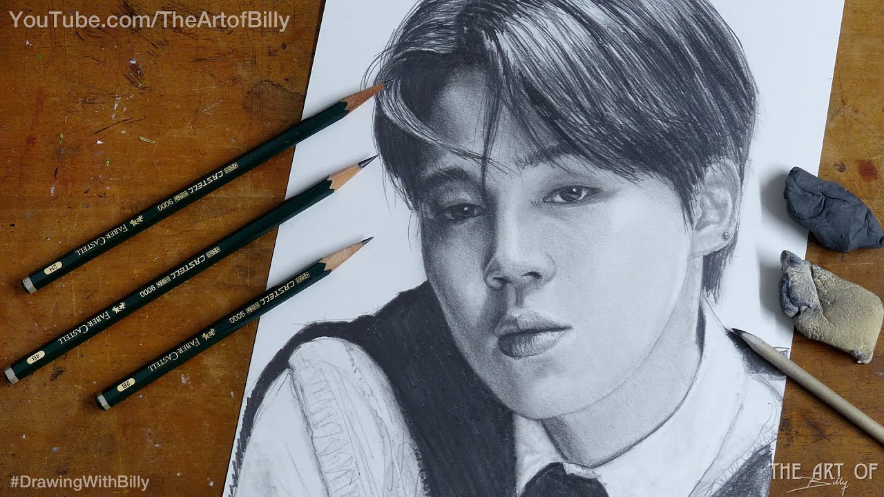 Featured image of post Park Jimin Pencil Drawing