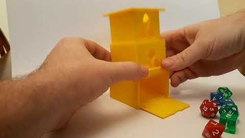 Cubic Gate - Collapsible / Telescoping Dice Tower