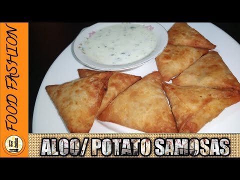 Crispy Potato Samosa Recipe | Easy Samosa Recipe | Ramadan Special | Food Fashion