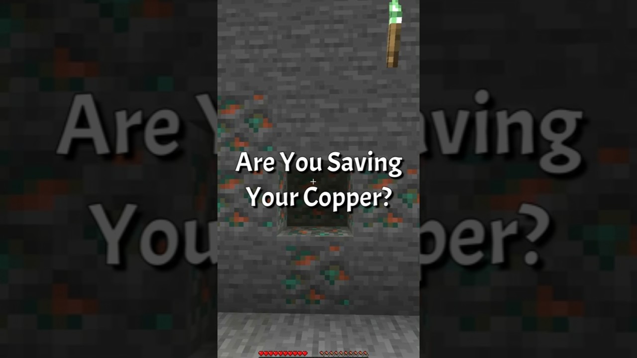 Are You Saving Your Copper? Minecraft 1.21.9