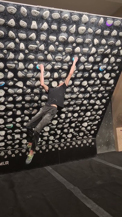 Just a Massi 1 Kilter Board Ascent (7c/V9) - YouTube