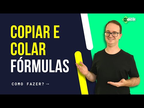 Vídeo: Como Copiar Uma Fórmula No Excel