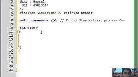 Video 1-3 Proses Input dan Ouput Data