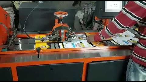 Note book Stitching and folding machine