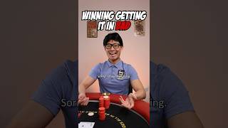 losing getting it in good vs winning getting it in bad #poker #comedy #sketch screenshot 4