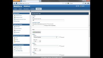WebDocs - Windows Edition (6/8): Creating a Document Type