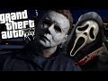 Michael Myers VS Ghostface MOD (GTA 5 PC Mods Gameplay)