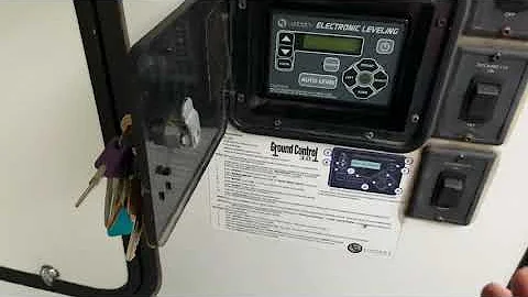 Lippert’s Electronic leveling system 3.0 ground control how Reset to level Or out of stroke message