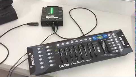 DMX512 Optical Splitter 8 Channels Distribution Amplifier for Stage Light