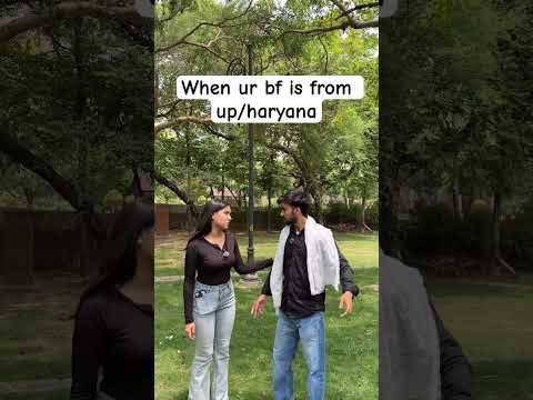Delhi vs Haryanvi boyfriend 😂 #delhi #haryana #funny #boyfriend #comedy