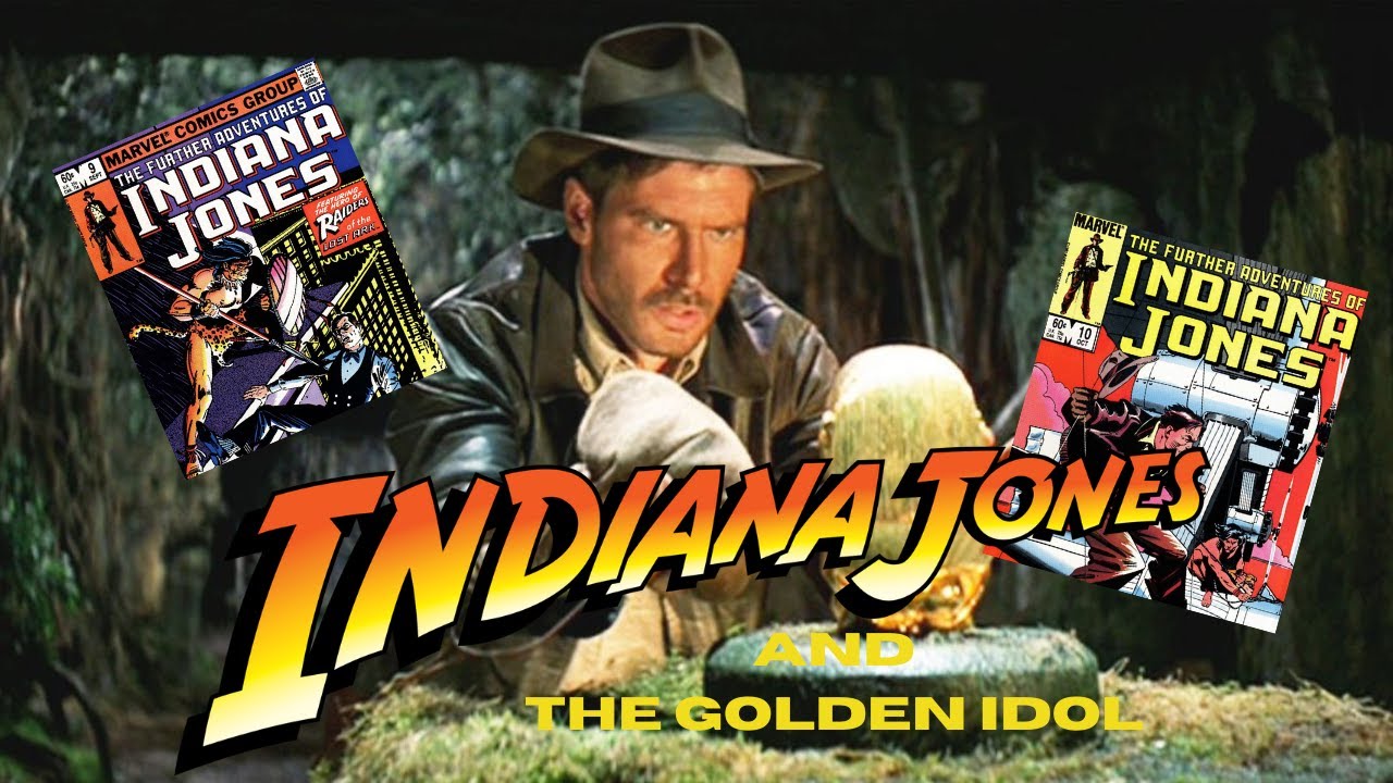 Indiana Jones Raiders of the Lost Ark Detailed Golden Idol Old 