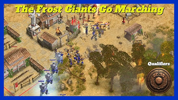 Frost Giant Raids?!?!! | 3antozz (Zeus) vs OdinKing (Thor) Game 3/5  #aom #ageofempires