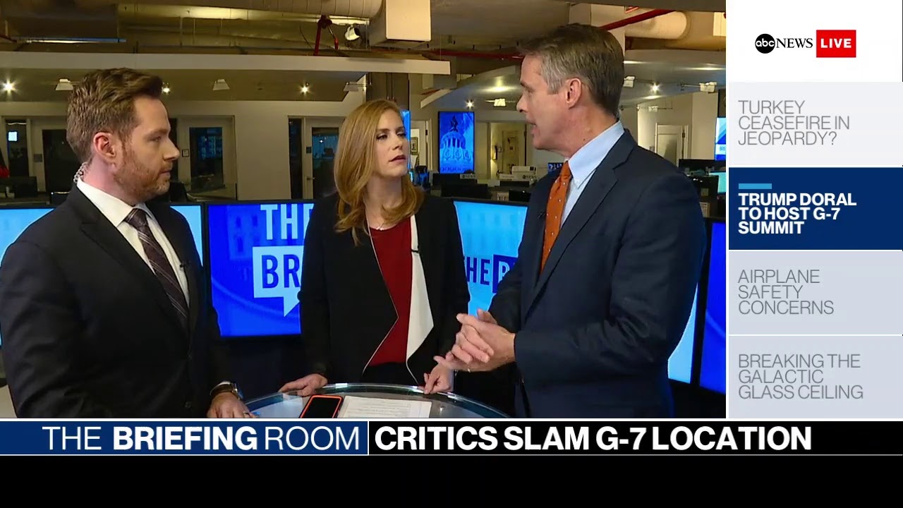 Briefing Room: Mulvaney's 'quid pro quo' remarks, Turkey ceasefire, Trump picks Doral resort for G-7