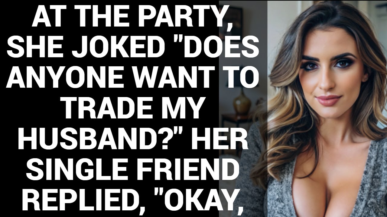 At The Party, She Joked 
