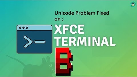 Xfce terminal Unicode Error on Arch Linux Fixed #unicode  #btop #archlinux #xfce #linux