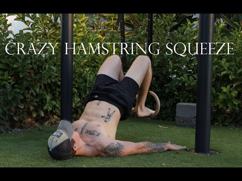 Gymnastic Ring Hamstring Curl