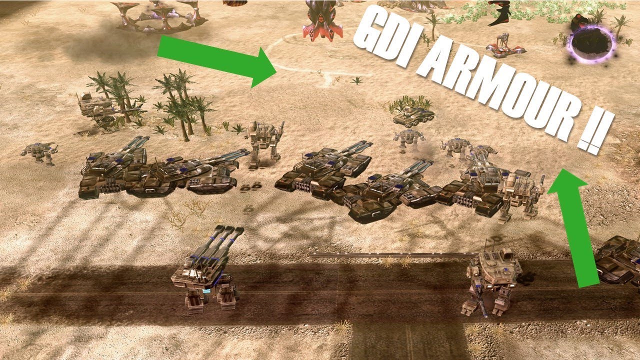 Command & Conquer 3: Tiberium Wars /Tiberium Apocalypse Mod - GDI Mammoth Tanks Supreme !!