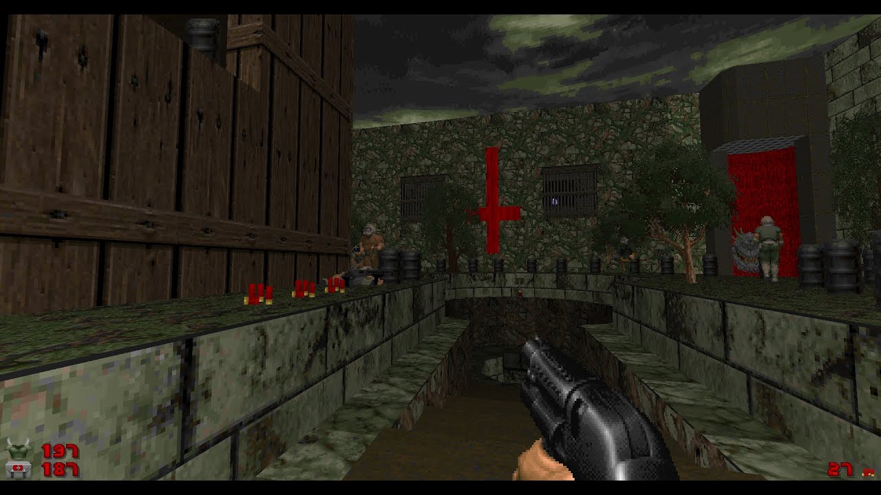 DOOM II  -  The UAC Rebellion -   Map 09 :The Gateway -  UV