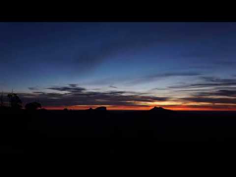 Sunset at Siding Spring Observatory (timelapse)