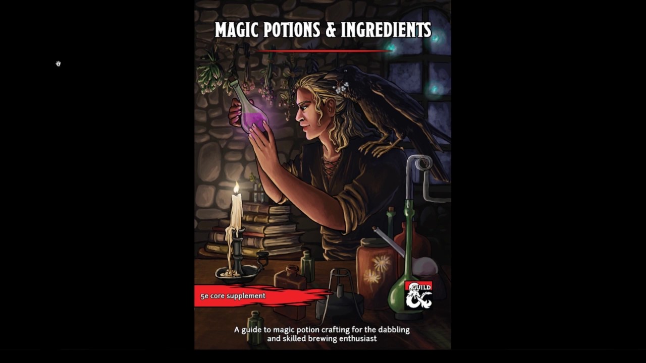 Review Magic Potions & Ingredients by RPG Papercrafts YouTube