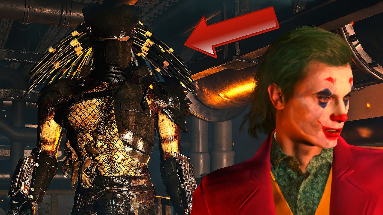 Resident Evil 2 Remake Leon Joker VS Mr X Predator