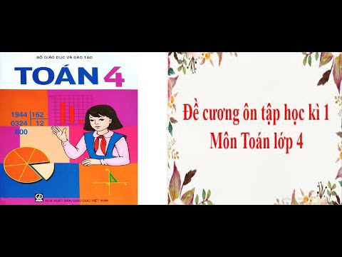 Video Đề Cương Ôn Tập Học Kỳ 1 - Môn Toán Lớp 4 - youtube