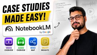 I Let Google AI Read My MBA Case Study… Here's What Happened! 🤯 | NotebookLM screenshot 2