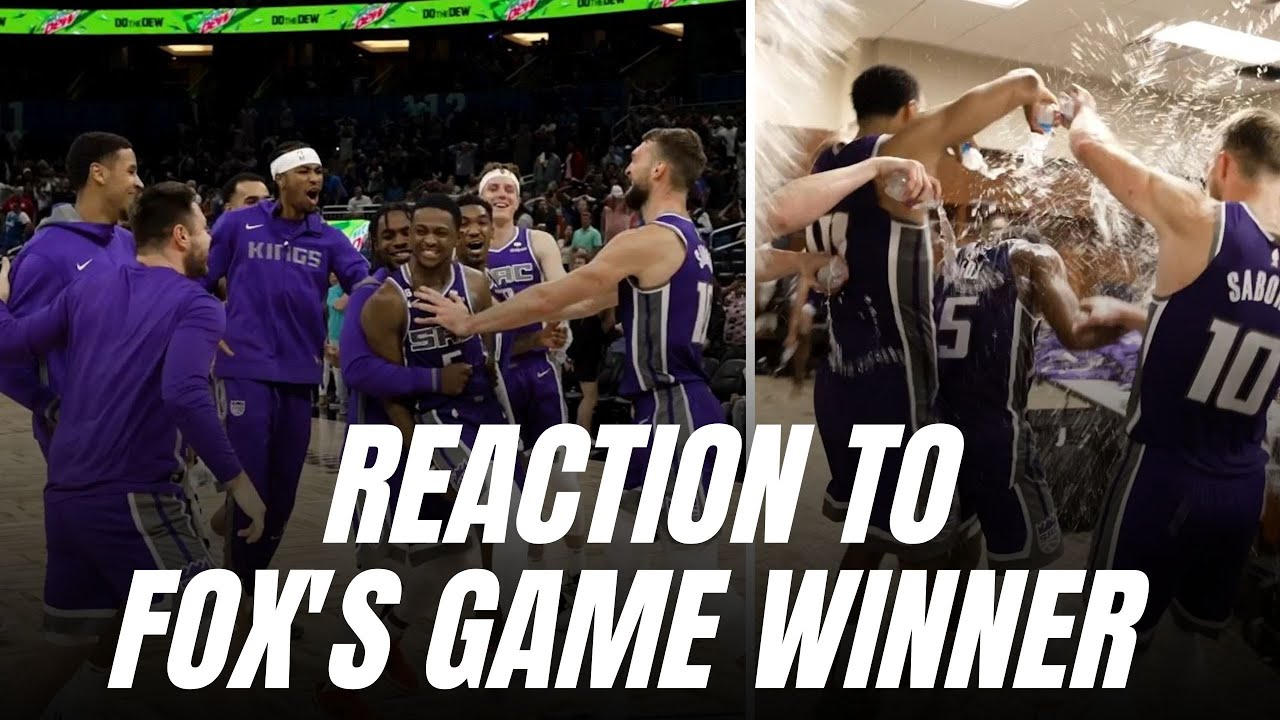 NBA fans react to De'Aaron Fox's insane game-winning 3