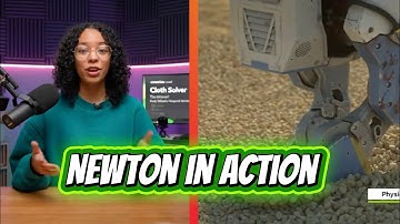 Newton in Action! NVIDA + Disney UPDATE! 
