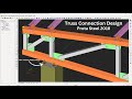 How to Design Steel Truss Connection in ProtaSteel 2018