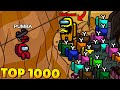 TOP 1000 FUNNIEST CLIPS IN AMONG US (NEW MAP)