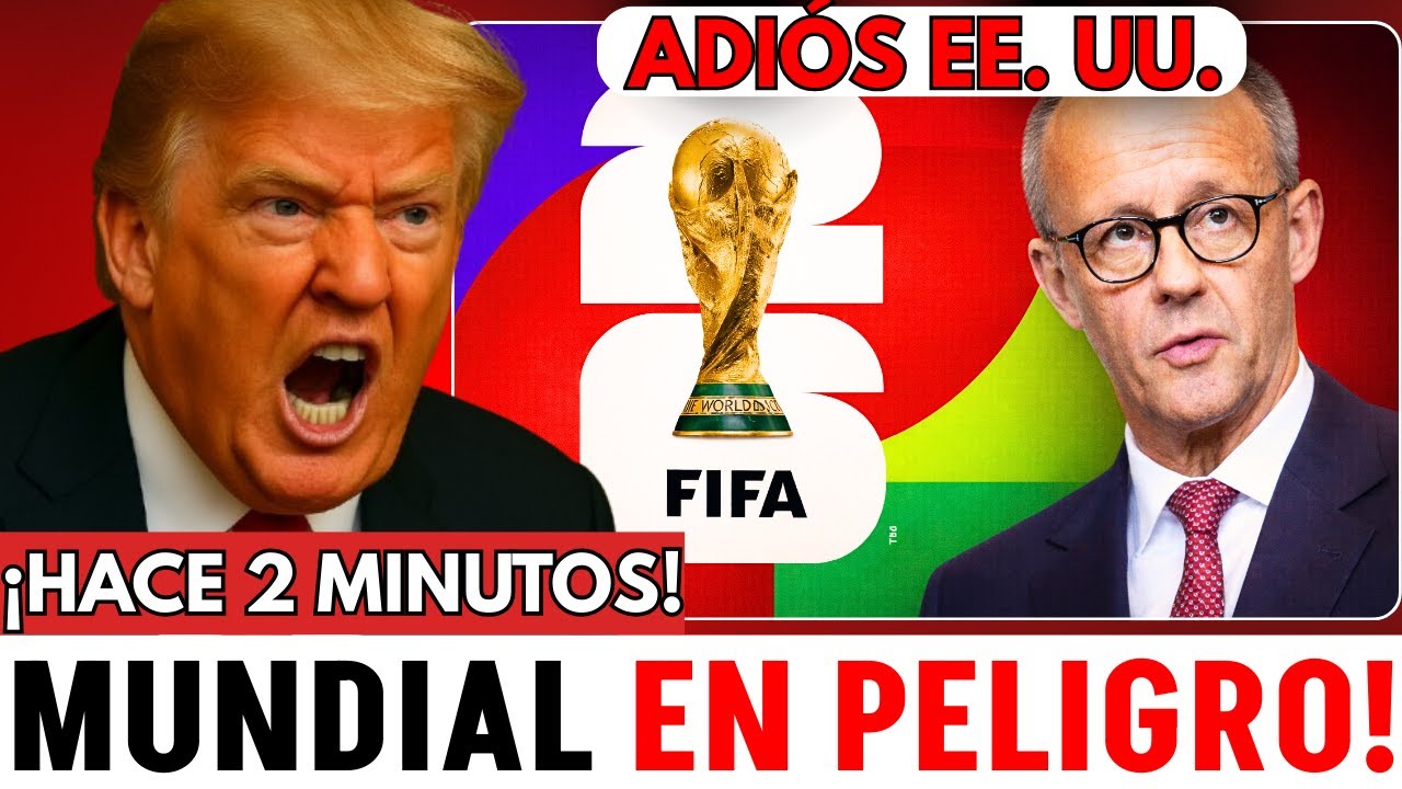 ¡ÚLTIMA HORA! Un cambio inesperado en Alemania pone en duda el Mundial 2026