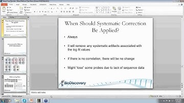 Systematic Bias Correction (GC Wave Correction)