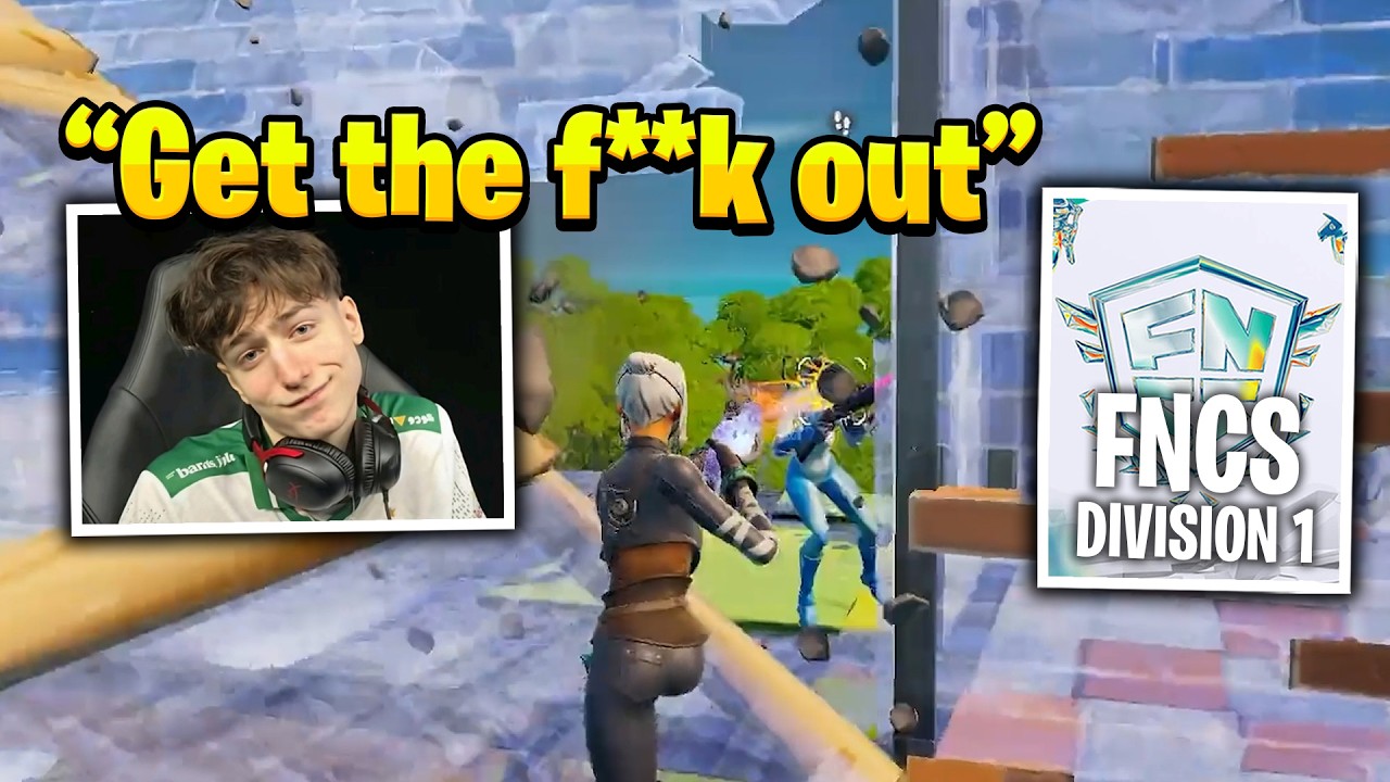 PeterBot INSANE 1v4 Pros! When PROS SLAM Each Other in FNCS DIV 1