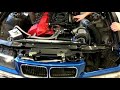 BMW E36 325i M50 B25 Supercharger with water intercooler --- Engine Sound --- Racecar Engine